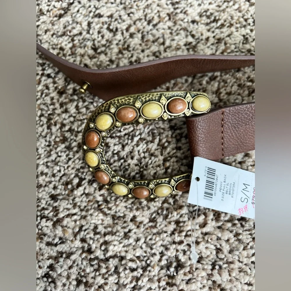 New Chico’s Brown Belt S/M